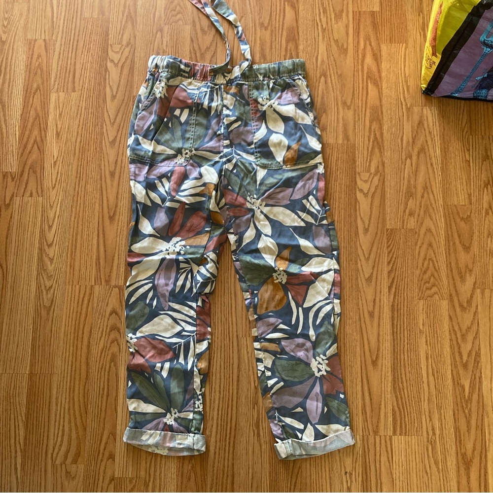 Nicole Miller cropped beach pants